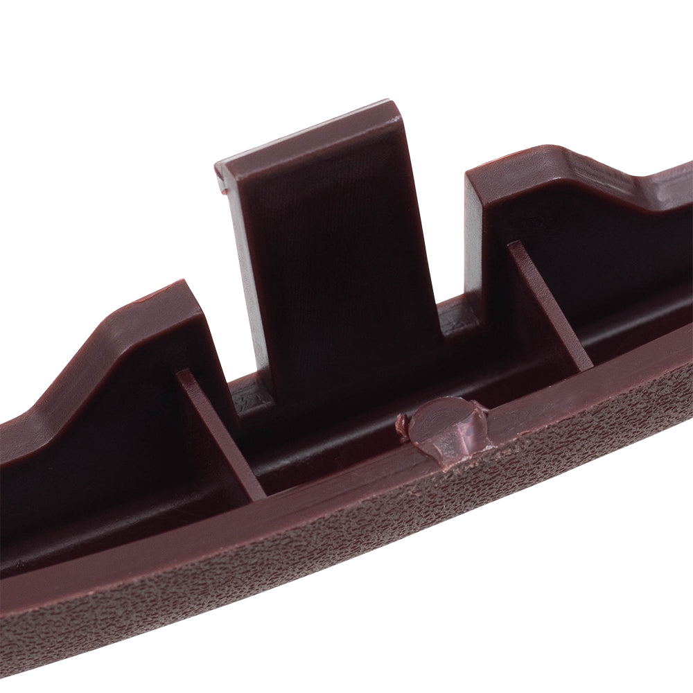 Brock Replacement Pair Set Inside Inner Red Door Handle Trim Bezels Compatible with Pickup Escalade Tahoe Suburban Yukon