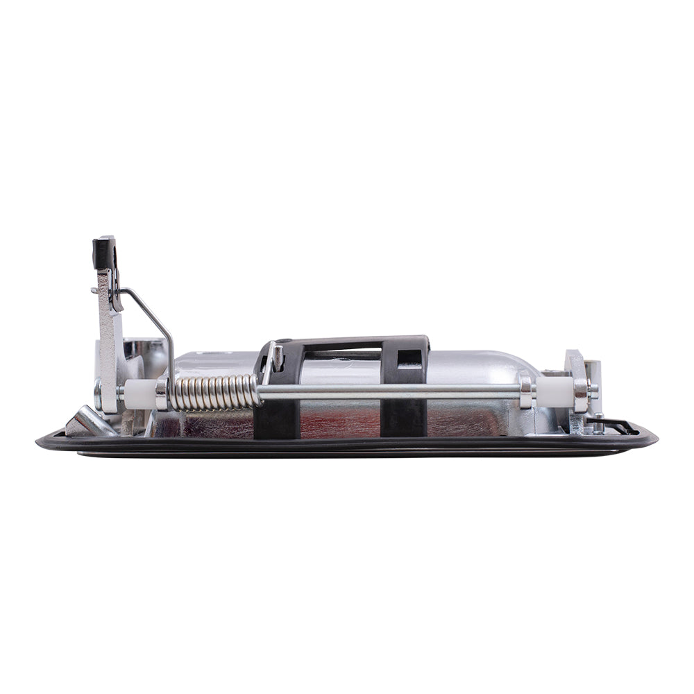 Brock Replacement Passengers Front Outside Outer Chrome Specialty Door Handle Compatible with Pickup Truck 15708044