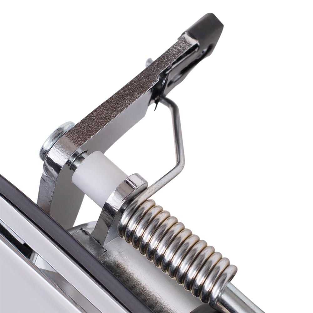 Brock Replacement Passengers Front Outside Outer Chrome Specialty Door Handle Compatible with Pickup Truck 15708044