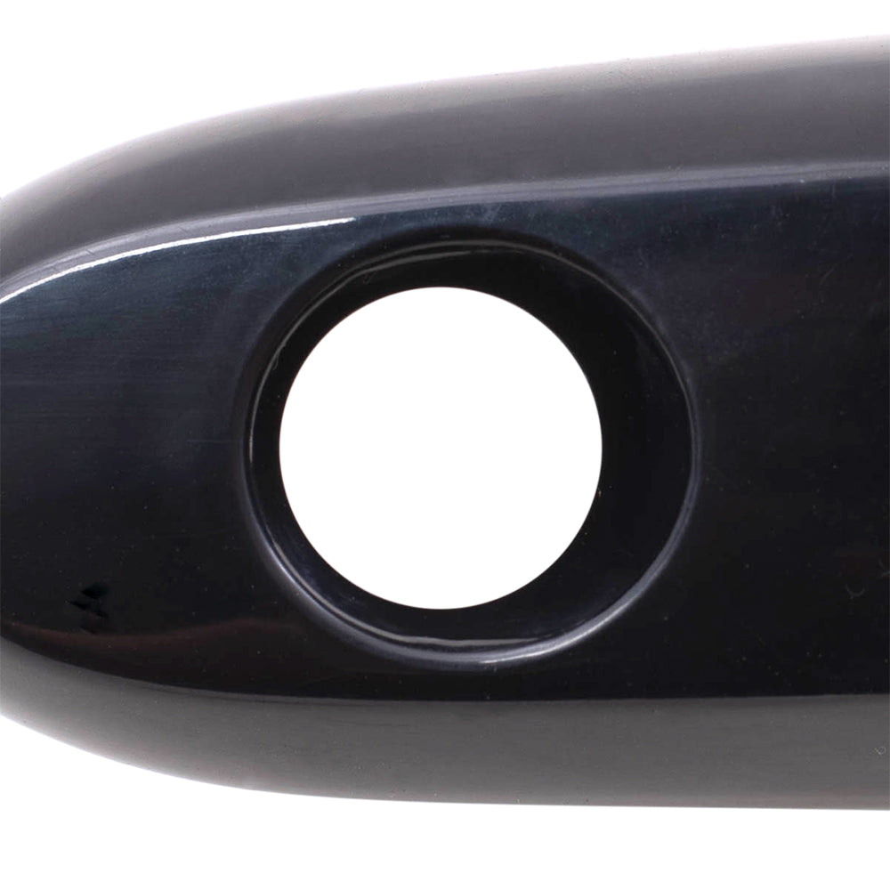 Buick Chevy Pontiac Saturn Drivers Front Outside Black Door Handle w/ Keyhole