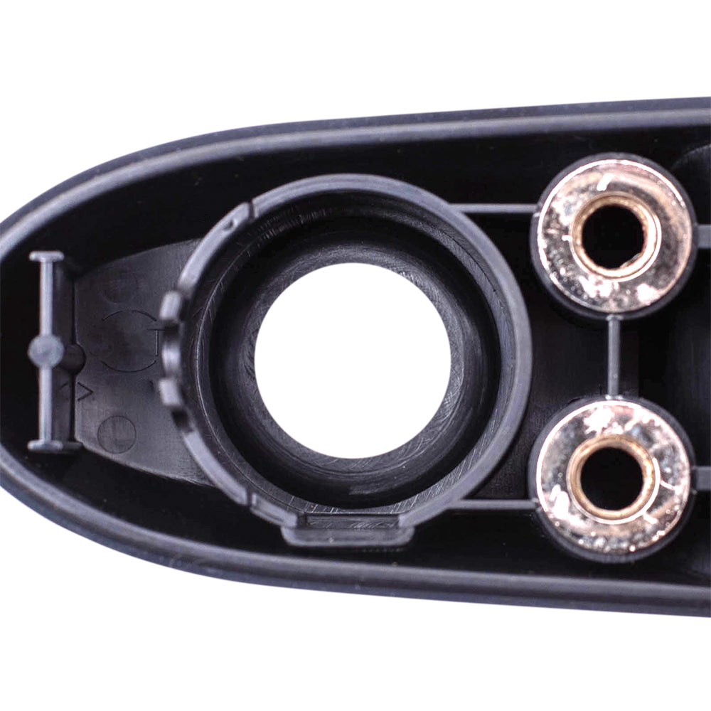 Buick Chevy Pontiac Saturn Drivers Front Outside Black Door Handle w/ Keyhole