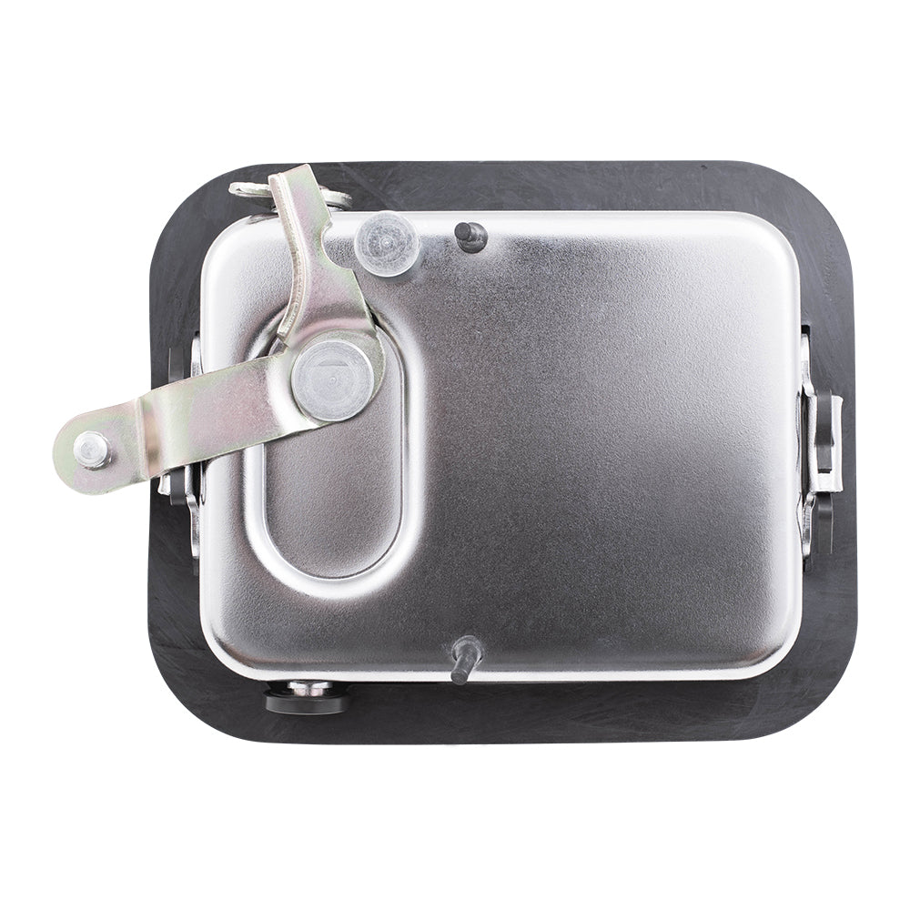 Brock Replacement Driver and Passenger Outside Outer Chrome Door Handles Compatible with SUV J5758173 J5758172