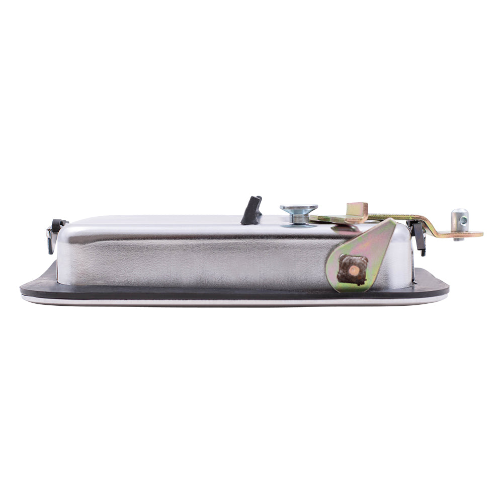 Brock Replacement Driver and Passenger Outside Outer Chrome Door Handles Compatible with SUV J5758173 J5758172