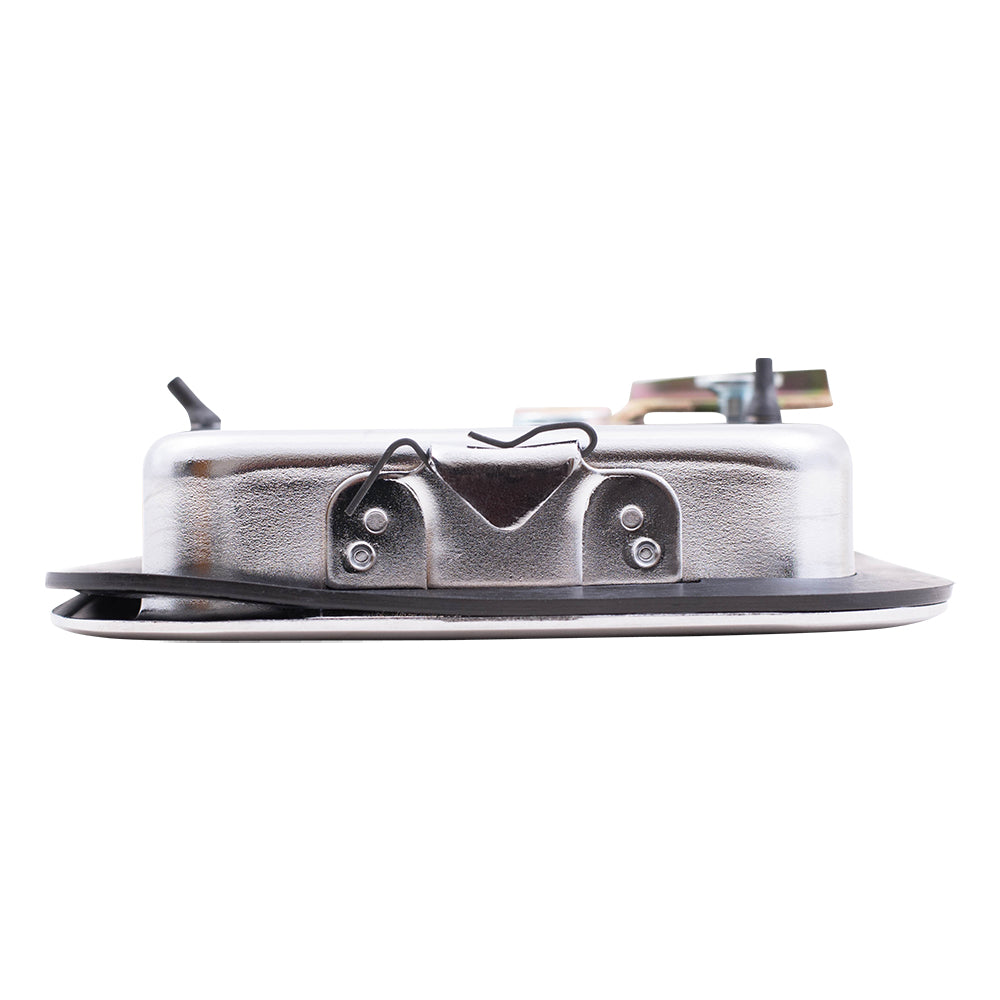 Brock Replacement Driver and Passenger Outside Outer Chrome Door Handles Compatible with SUV J5758173 J5758172