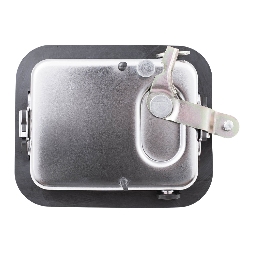 Brock Replacement Drivers Outside Outer Chrome Door Handle Compatible with SUV J5758173
