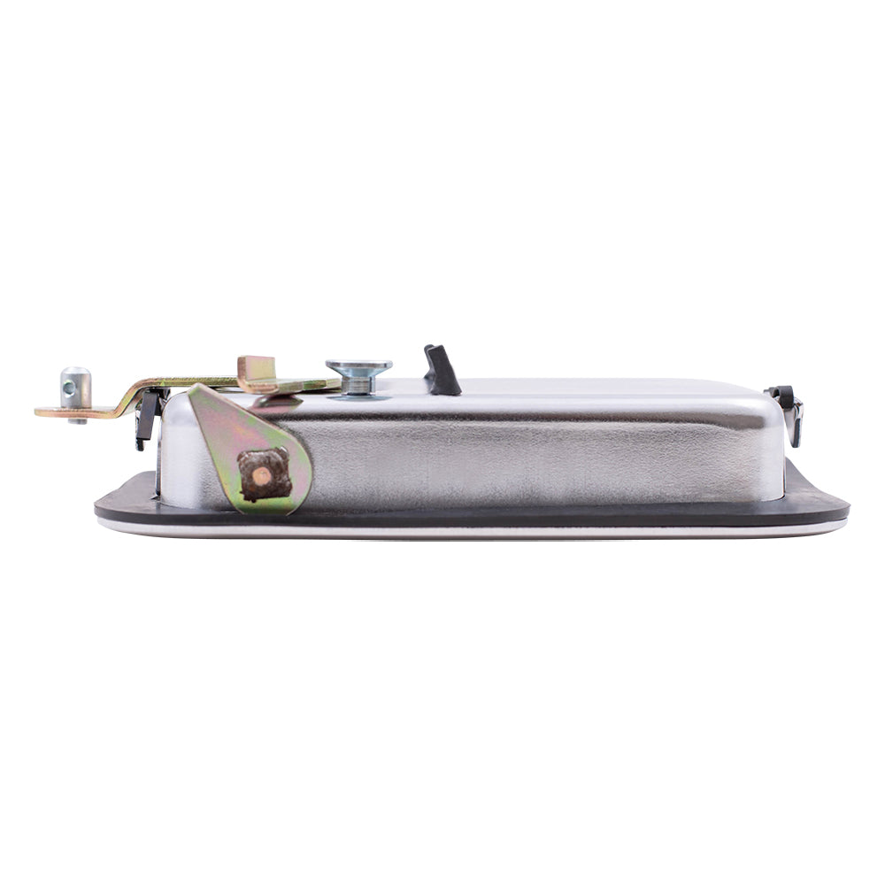 Brock Replacement Drivers Outside Outer Chrome Door Handle Compatible with SUV J5758173