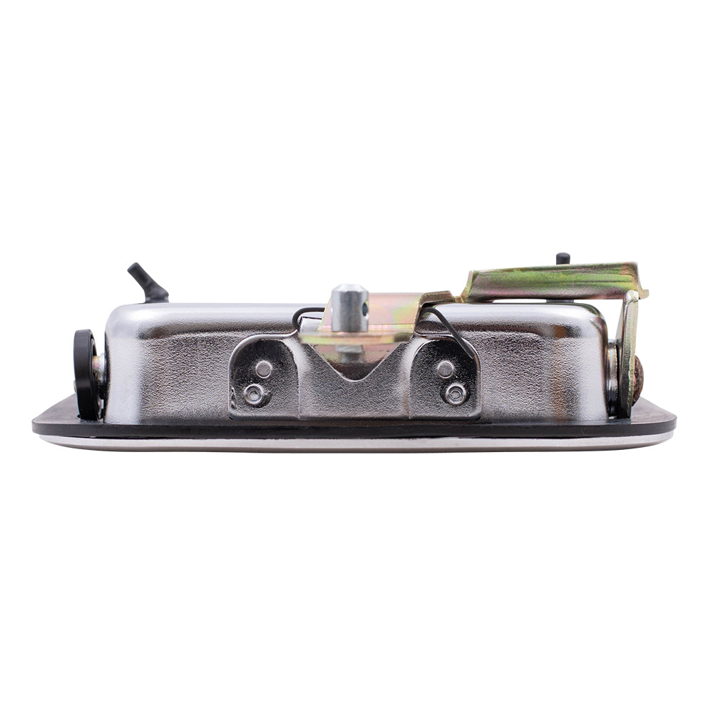 Brock Replacement Drivers Outside Outer Chrome Door Handle Compatible with SUV J5758173