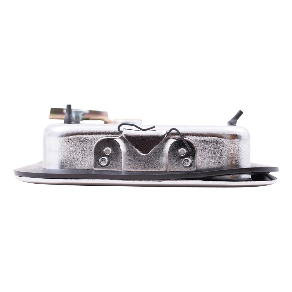 Brock Replacement Drivers Outside Outer Chrome Door Handle Compatible with SUV J5758173