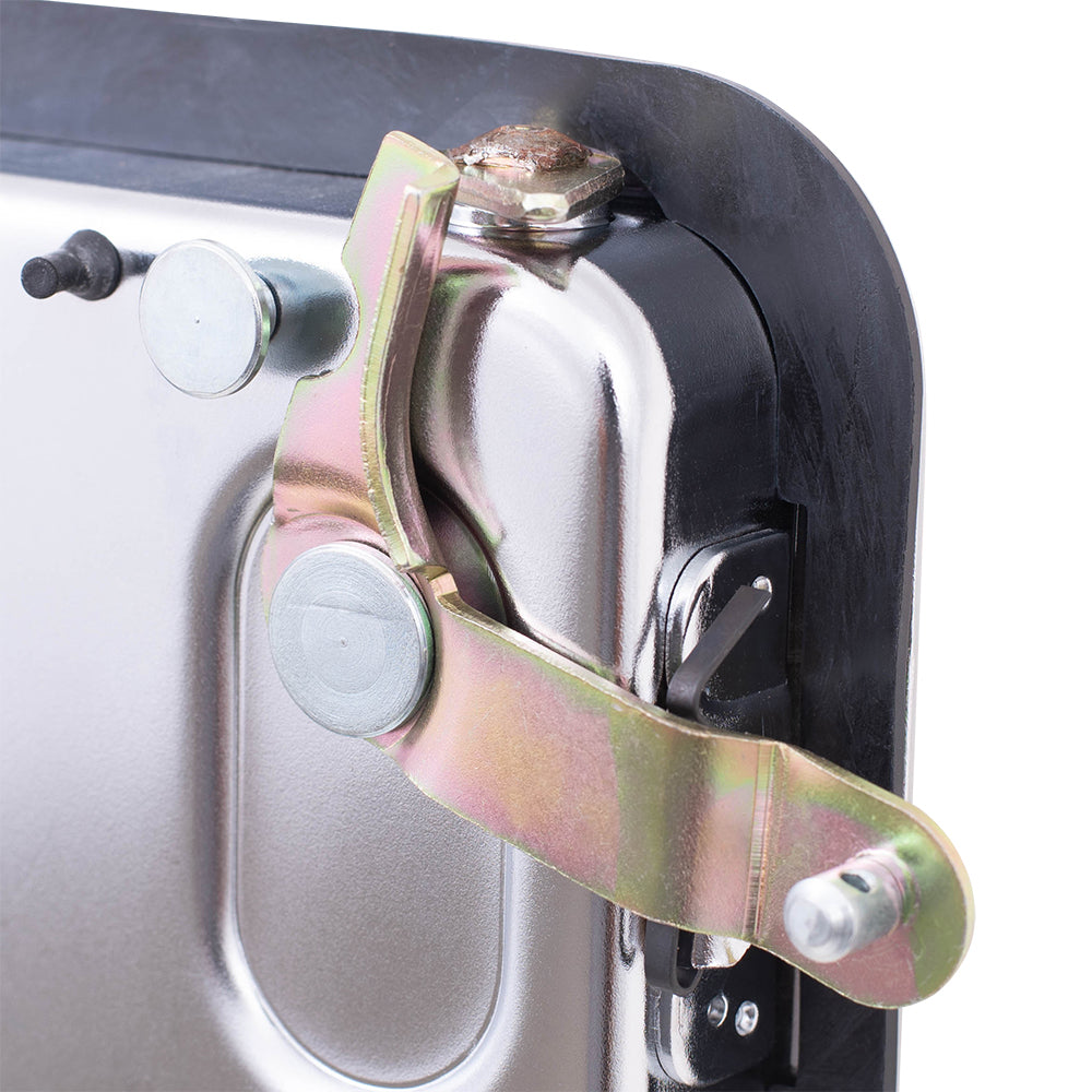 Brock Replacement Drivers Outside Outer Chrome Door Handle Compatible with SUV J5758173