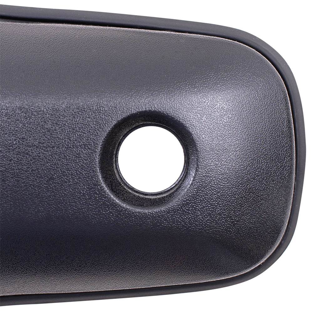 Brock Replacement Drivers Front Outside Outer Door Handle with Keyhole Compatible with Pickup Truck 25875521