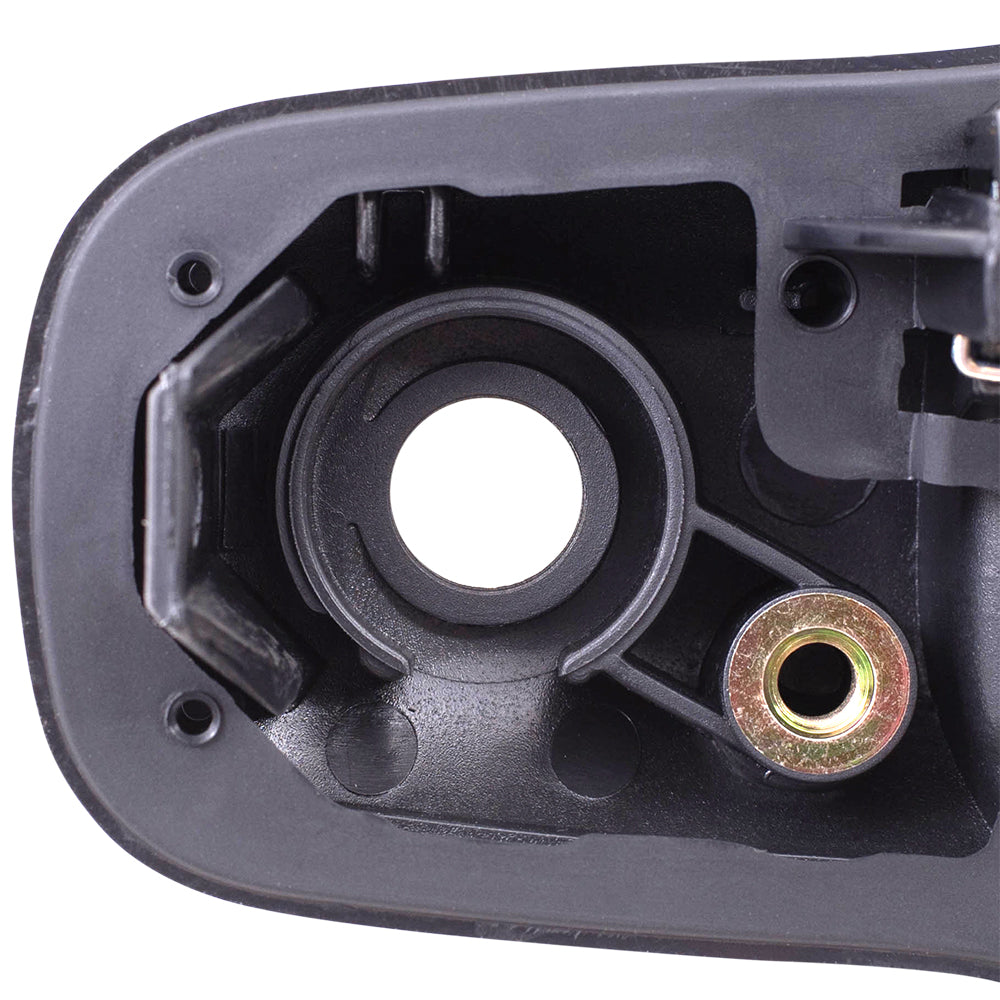 Brock Replacement Drivers Front Outside Outer Door Handle with Keyhole Compatible with Pickup Truck 25875521