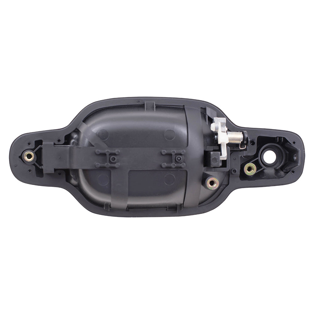 Brock Replacement Passengers Front Outside Outer Door Handle with Keyhole Compatible with Pickup Truck 15243675