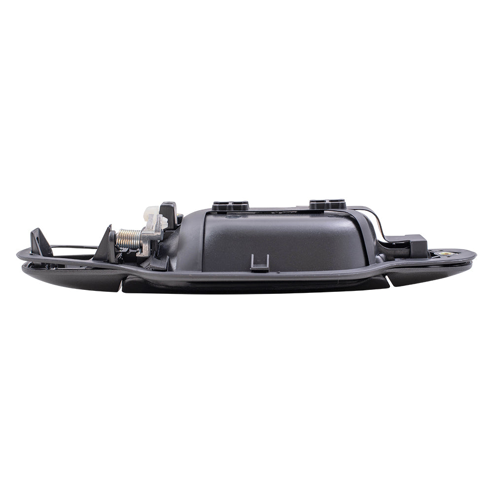 Brock Replacement Passengers Front Outside Outer Door Handle with Keyhole Compatible with Pickup Truck 15243675