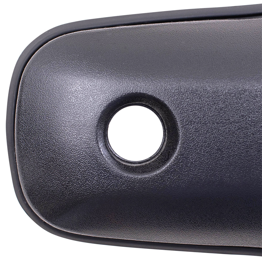 Brock Replacement Passengers Front Outside Outer Door Handle with Keyhole Compatible with Pickup Truck 15243675