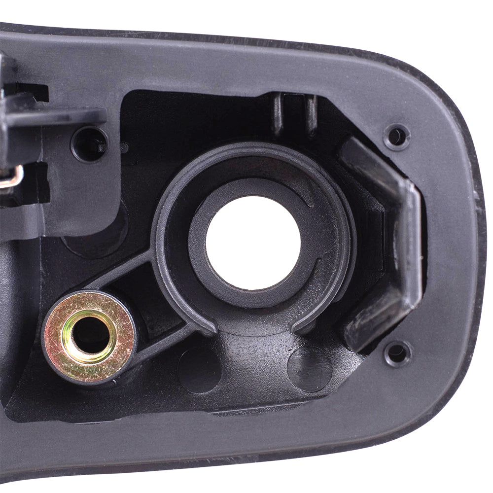 Brock Replacement Passengers Front Outside Outer Door Handle with Keyhole Compatible with Pickup Truck 15243675