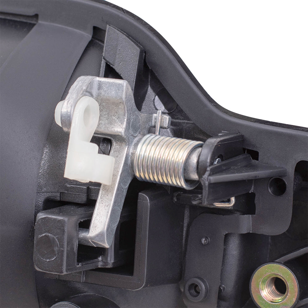Brock Replacement Passengers Front Outside Outer Door Handle with Keyhole Compatible with Pickup Truck 15243675