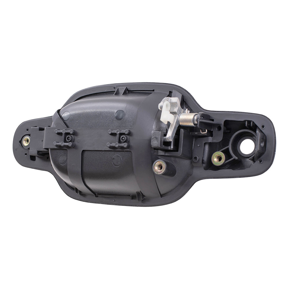 Brock Replacement Passengers Front Outside Outer Door Handle with Keyhole Compatible with Pickup Truck 15243675