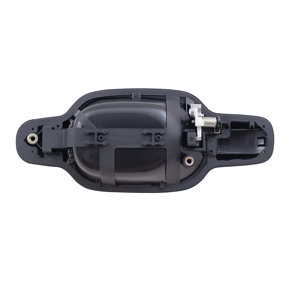 Brock Replacement Pair Set Rear Outside Door Handles Compatible with Colorado Canyon Pickup Truck 25875523 25875524