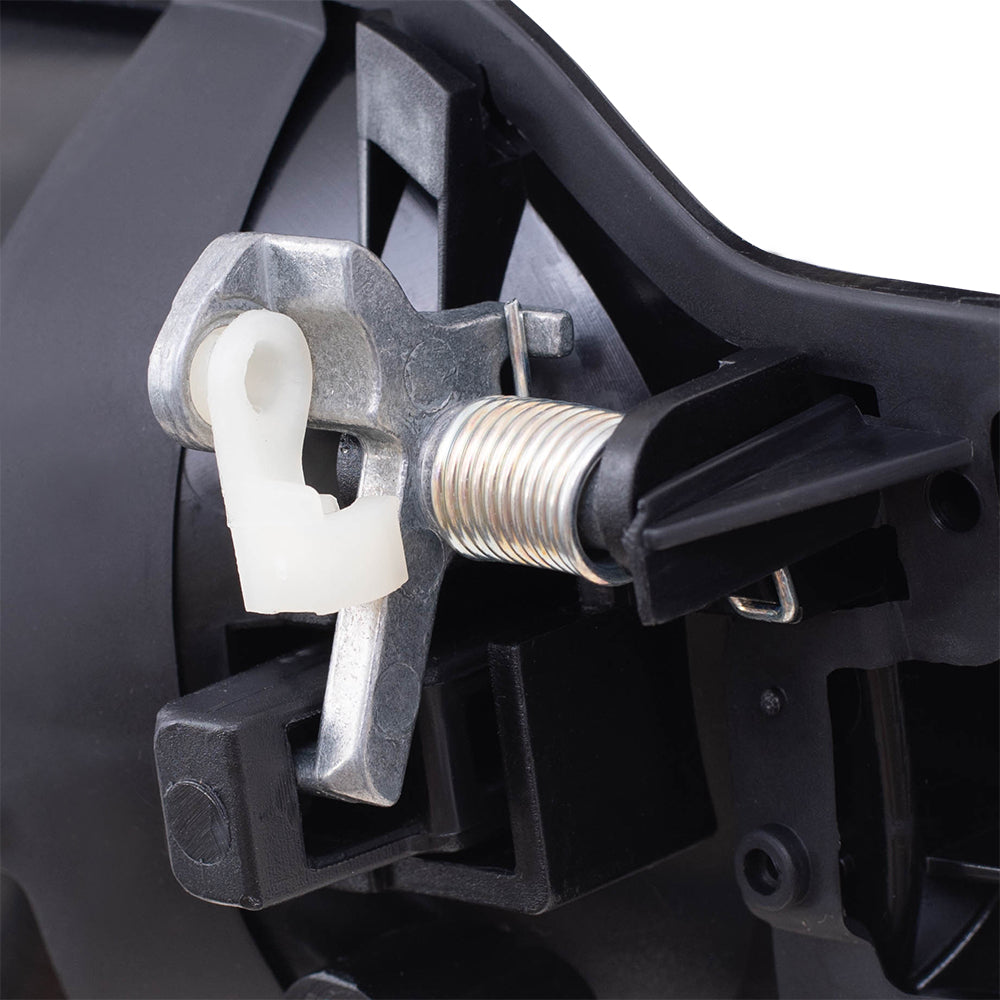 Brock Replacement Pair Set Rear Outside Door Handles Compatible with Colorado Canyon Pickup Truck 25875523 25875524