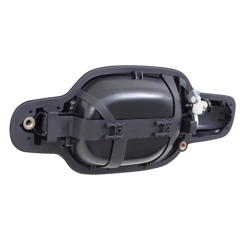 Brock Replacement Pair Set Rear Outside Door Handles Compatible with Colorado Canyon Pickup Truck 25875523 25875524