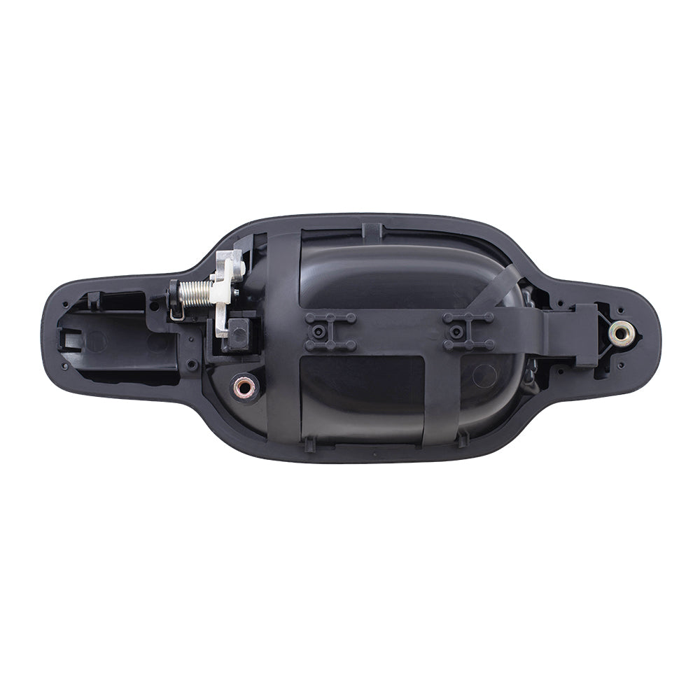 Brock Replacement Drivers Rear Outside Outer Door Handle Compatible with Colorado Canyon Pickup Truck 25875523