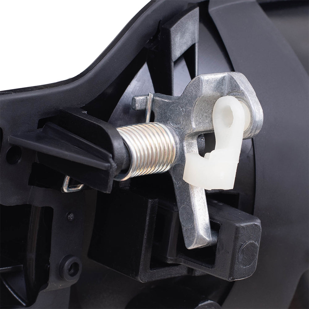 Brock Replacement Drivers Rear Outside Outer Door Handle Compatible with Colorado Canyon Pickup Truck 25875523
