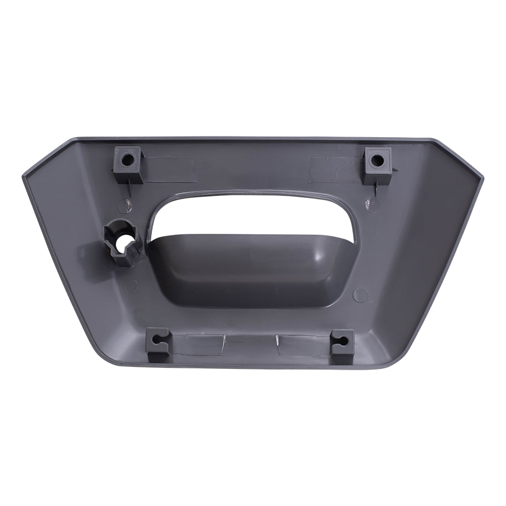 Chevrolet Avalanche Pickup Truck SUV Dark Gray Tailgate Handle Trim Bezel