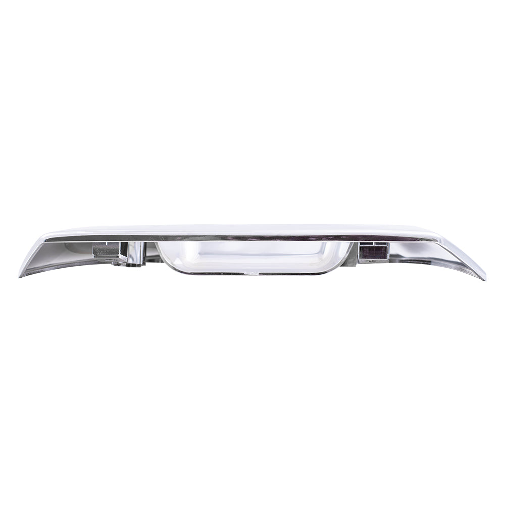 Brock Replacement Chrome Tailgate Handle Trim Bezel Compatible with Pickup Truck 15094722