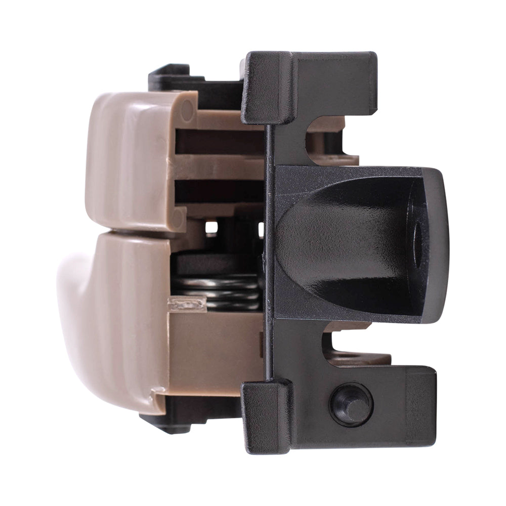 Brock Replacement Passengers Inside Inner Dark Tan Door Handle Compatible with Camry Sienna Van 69205AA010E0