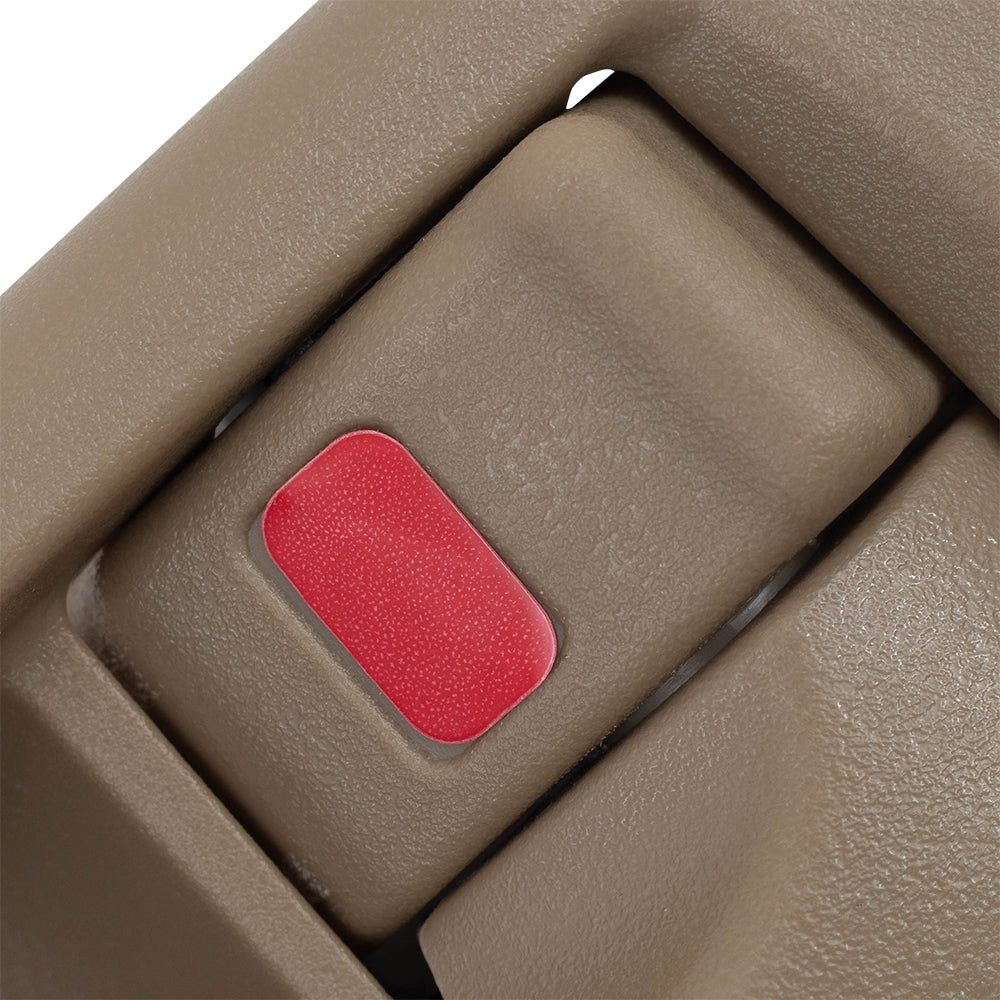 Fits 97-01 Toyota Camry Passengers Interior Inside Tan Door Handle & Trim Bezel