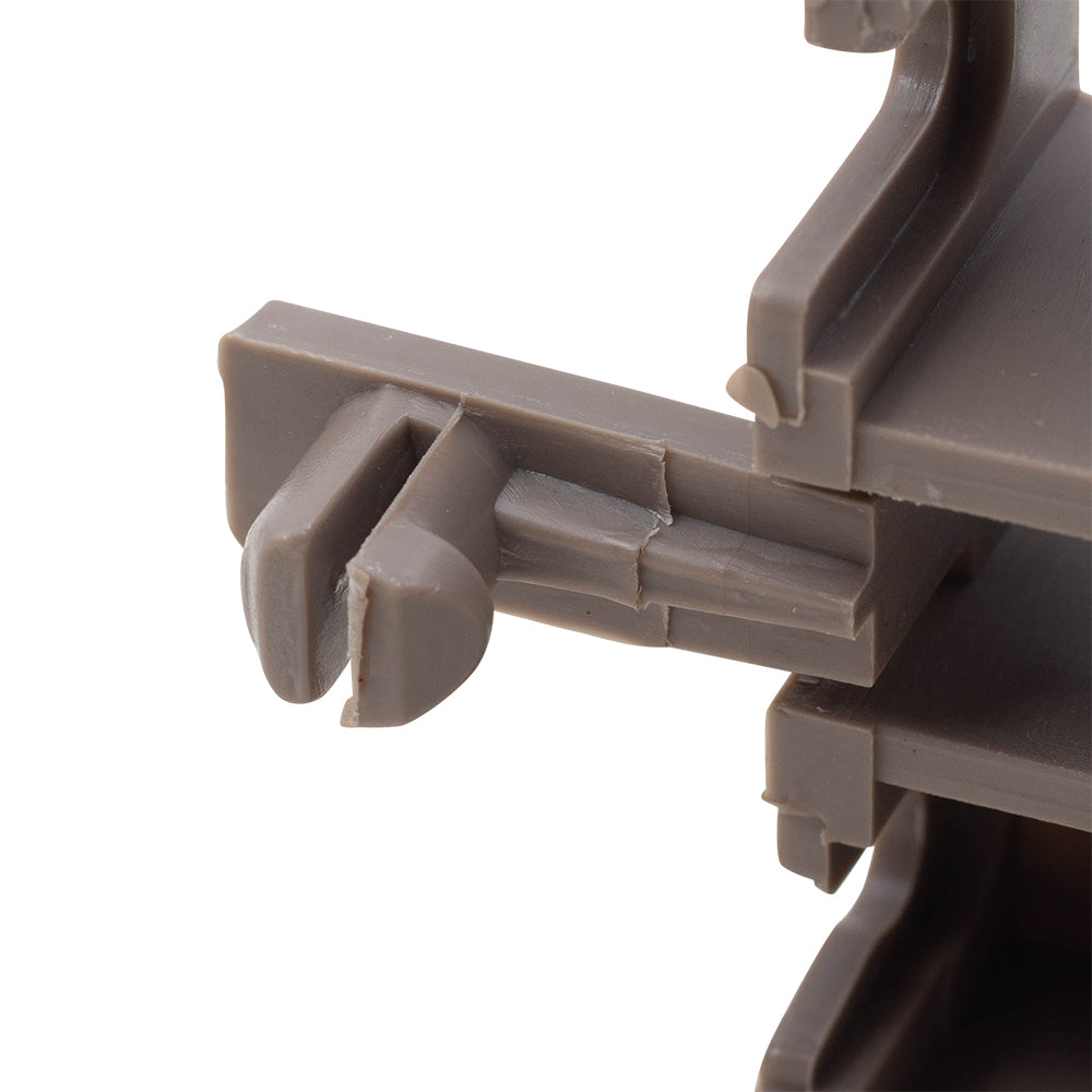 Brock Replacement Driver and Passenger Inside Inner Tan Door Handles Compatible with 03-08 Corolla 6920602100E0 6920502100E0