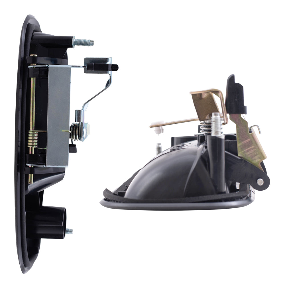 Brock Aftermarket Replacement Front Driver Left Passenger Right Outside Door Handle & Passenger Right Outside Hinged Door Handle 3 Piece Set Compatible with 1996-2022 Chevy Express