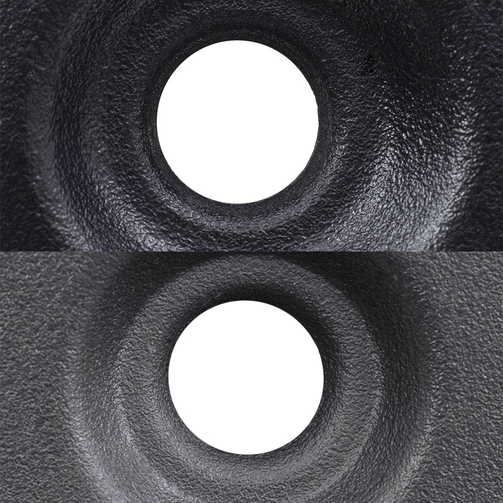 Brock Aftermarket Replacement Front Driver Left Passenger Right Outside Door Handle & Passenger Right Outside Hinged Door Handle 3 Piece Set Compatible with 1996-2022 Chevy Express