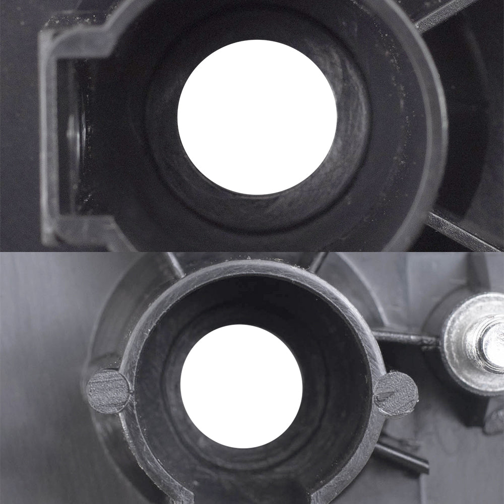 Brock Aftermarket Replacement Front Driver Left Passenger Right Outside Door Handle & Passenger Right Outside Hinged Door Handle 3 Piece Set Compatible with 1996-2022 Chevy Express