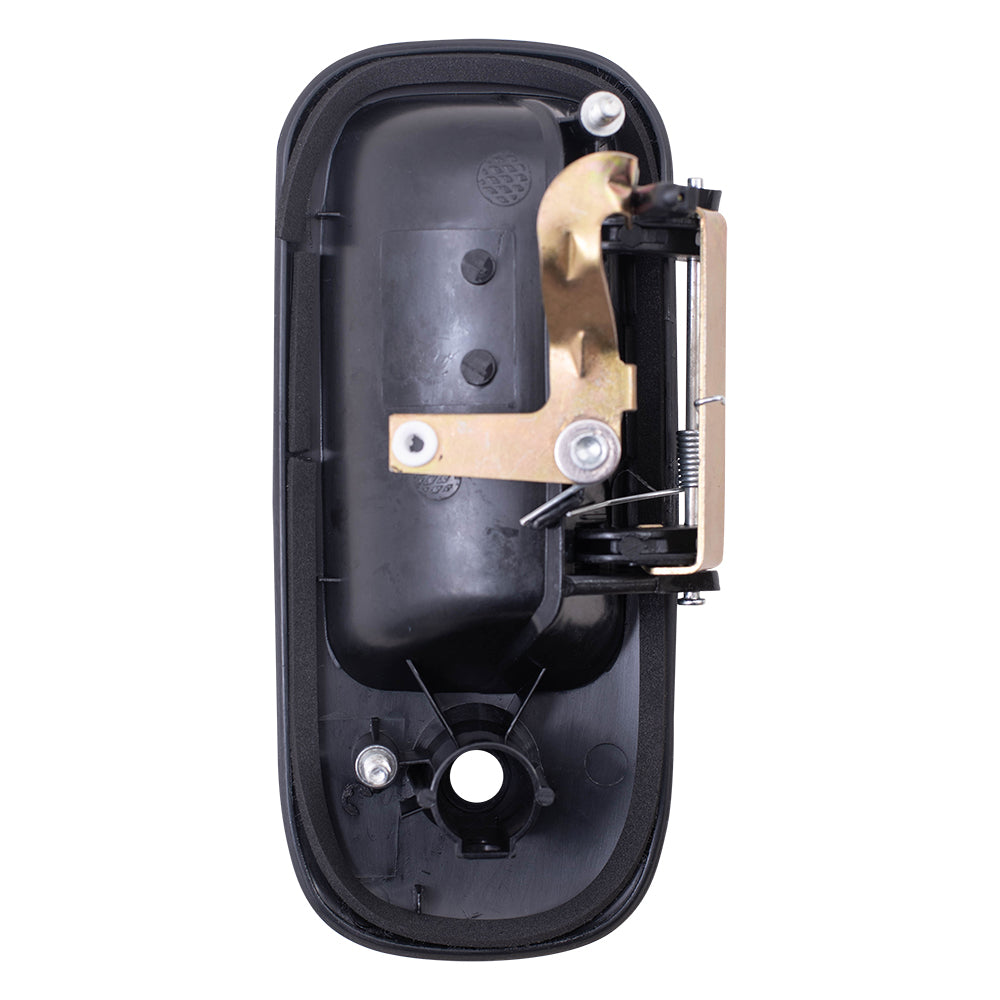 Brock Aftermarket Replacement Side Passenger Right Outside Hinged Door Handle Textured Black Compatible with 1996-2022 Chevy Express