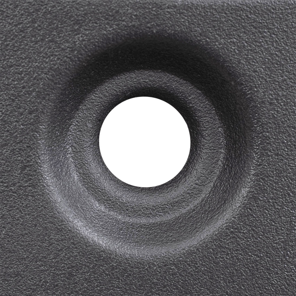 Brock Aftermarket Replacement Side Passenger Right Outside Hinged Door Handle Textured Black Compatible with 1996-2022 Chevy Express