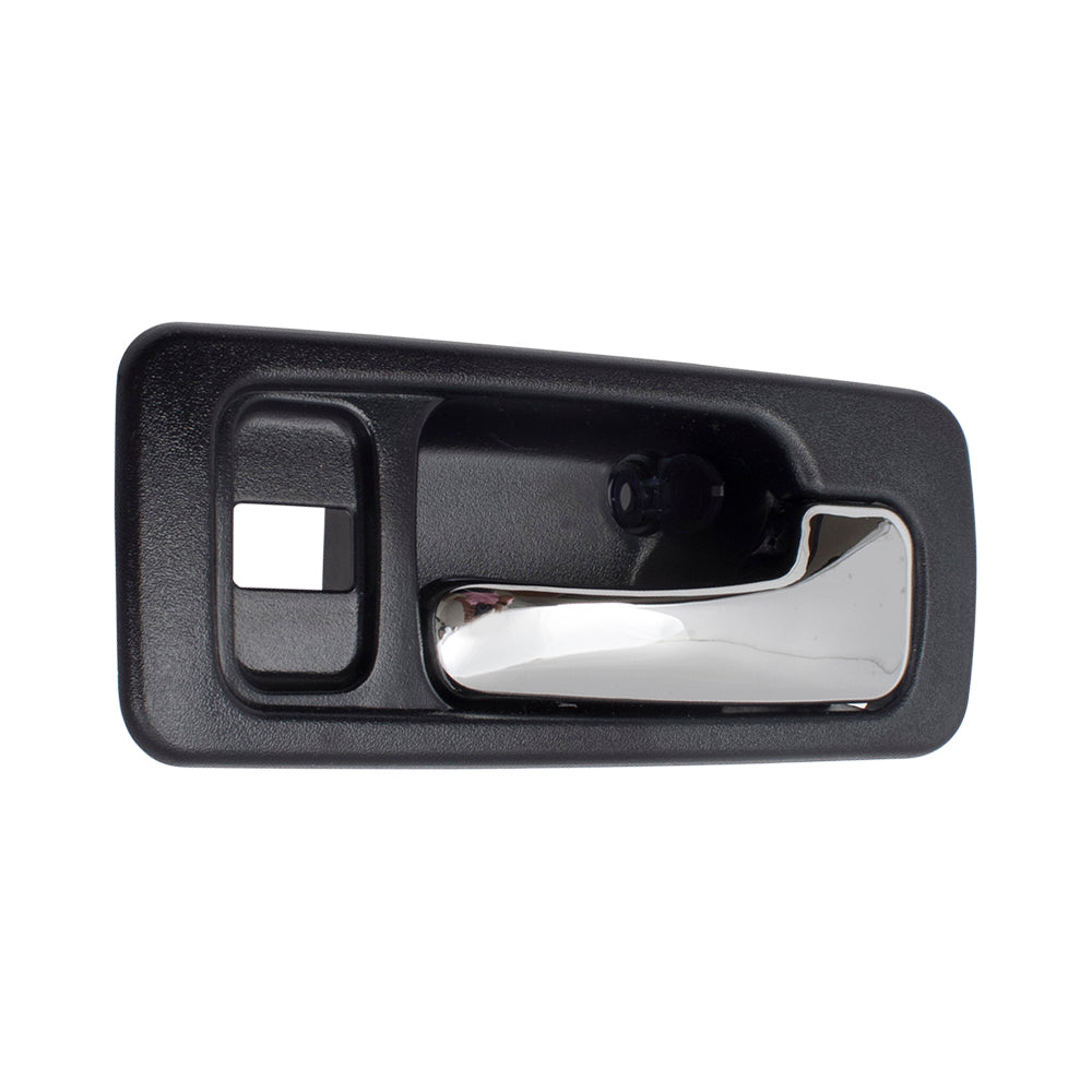 Fits 90-93 Honda Accord Sedan Set of Front Inside Door Handles w/ Lock Hole