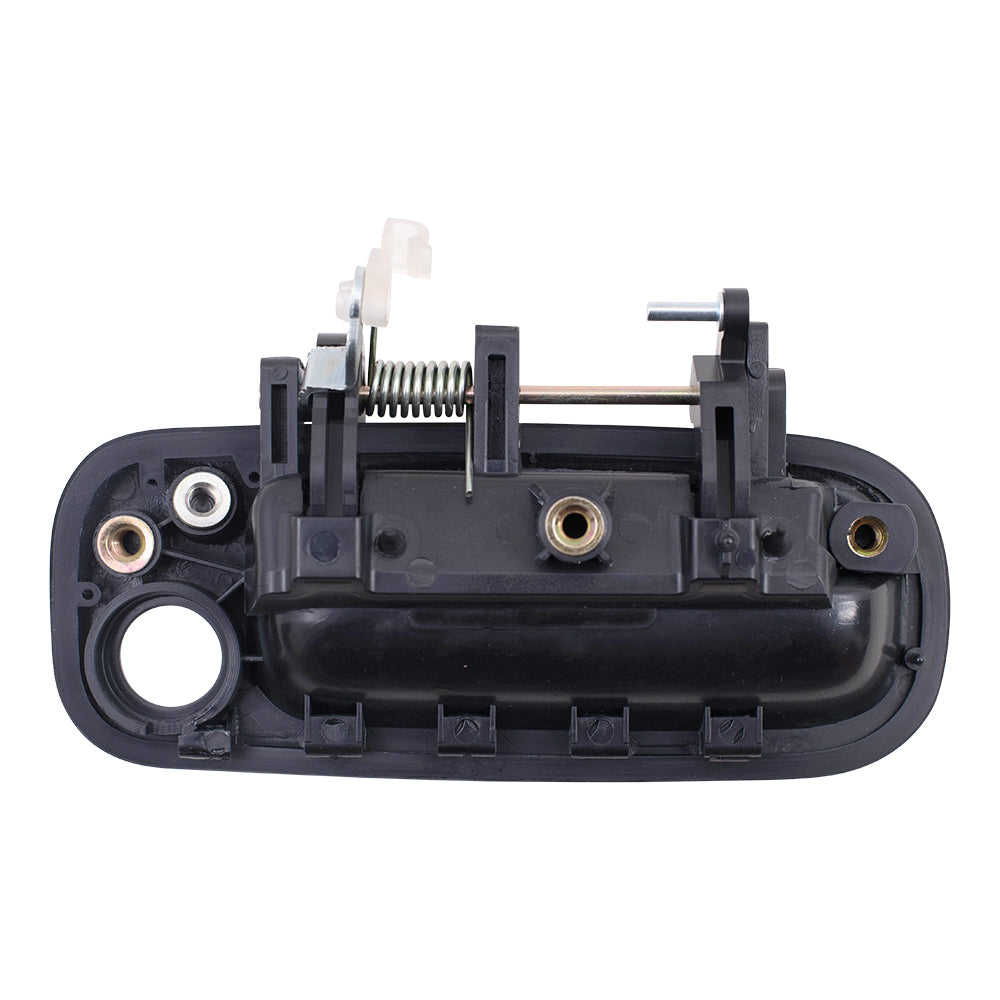 Brock Replacement Drivers Front Outside Outer Dark Green Door Handle Compatible with 92-96 Camry 6922033011C1