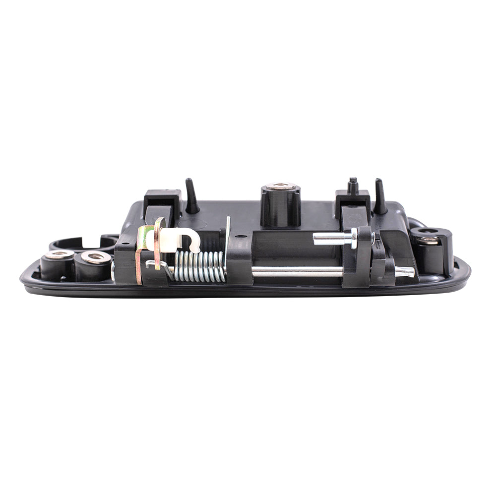 Brock Replacement Passengers Front Outside Outer Black Door Handle Compatible with Camry 6921032091C1