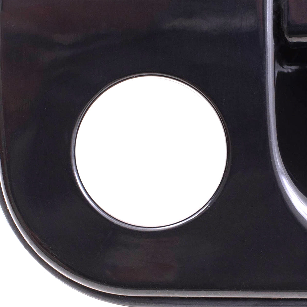Brock Replacement Passengers Front Outside Outer Black Door Handle Compatible with Camry 6921032091C1