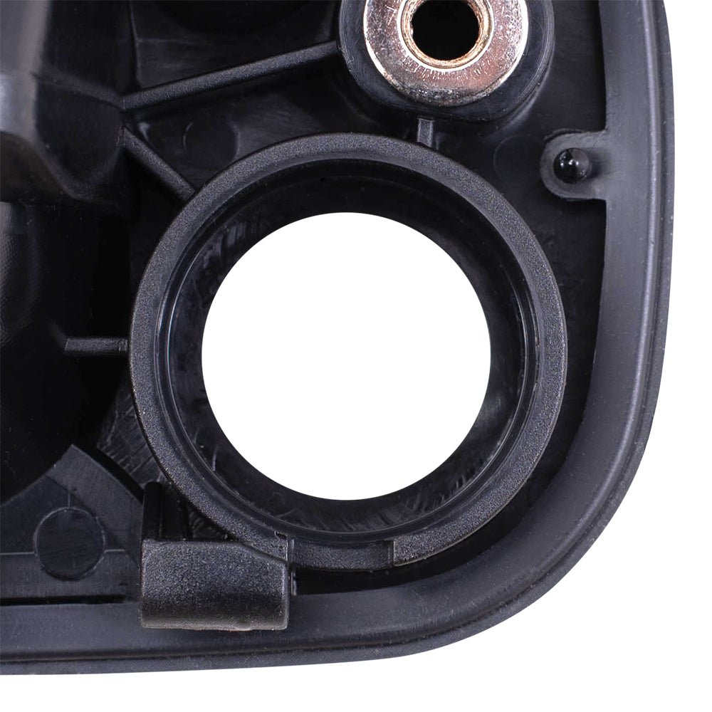 Brock Replacement Passengers Front Outside Outer Black Door Handle Compatible with Camry 6921032091C1