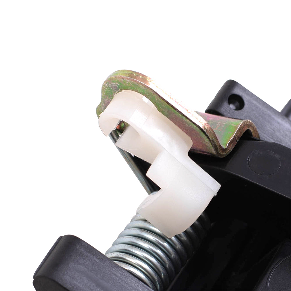 Brock Replacement Passengers Front Outside Outer Black Door Handle Compatible with Camry 6921032091C1