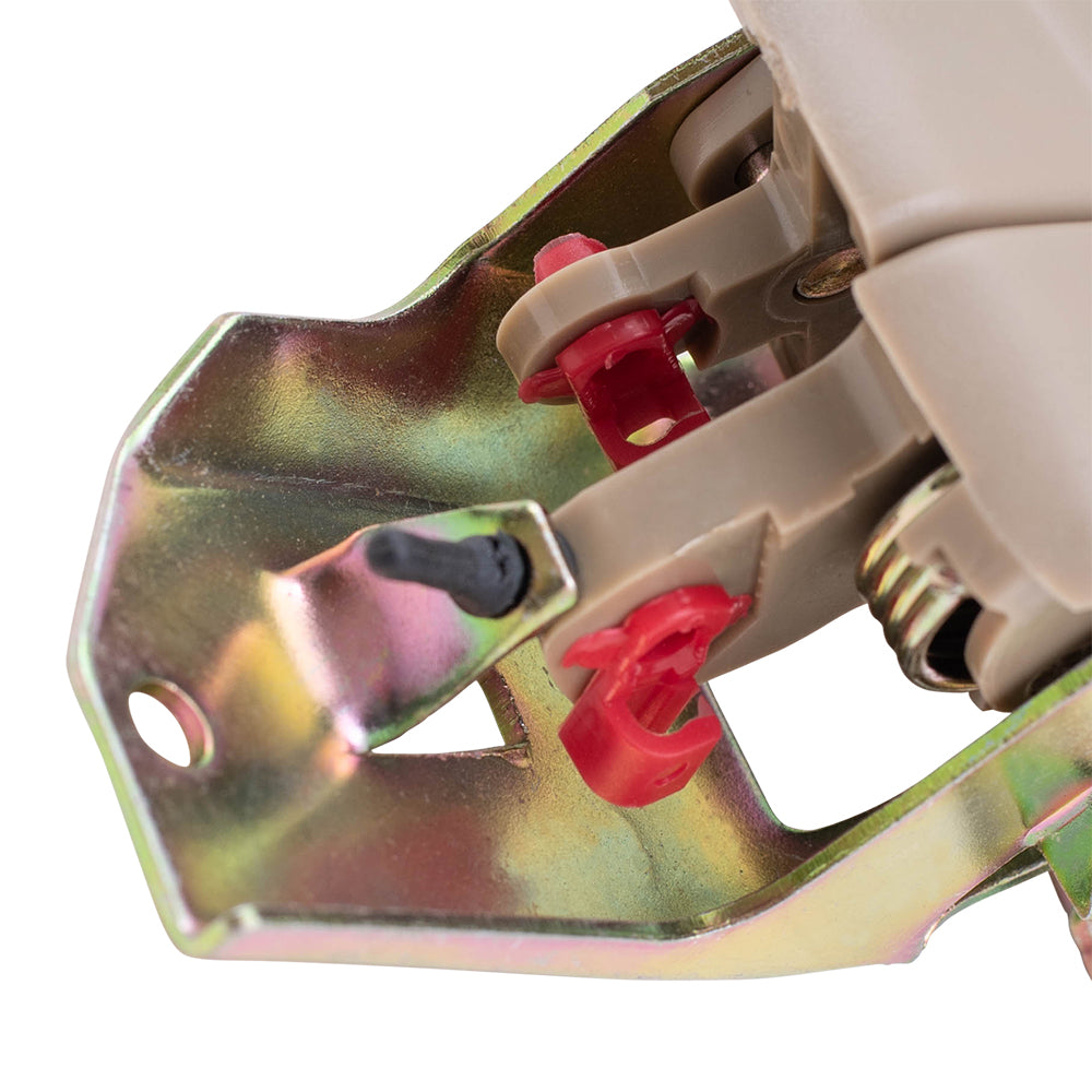 Brock Replacement Driver and Passenger Inside Inner Beige Door Handles Compatible with 92-96 Camry 69206-32071-J0 69205-32070-W3