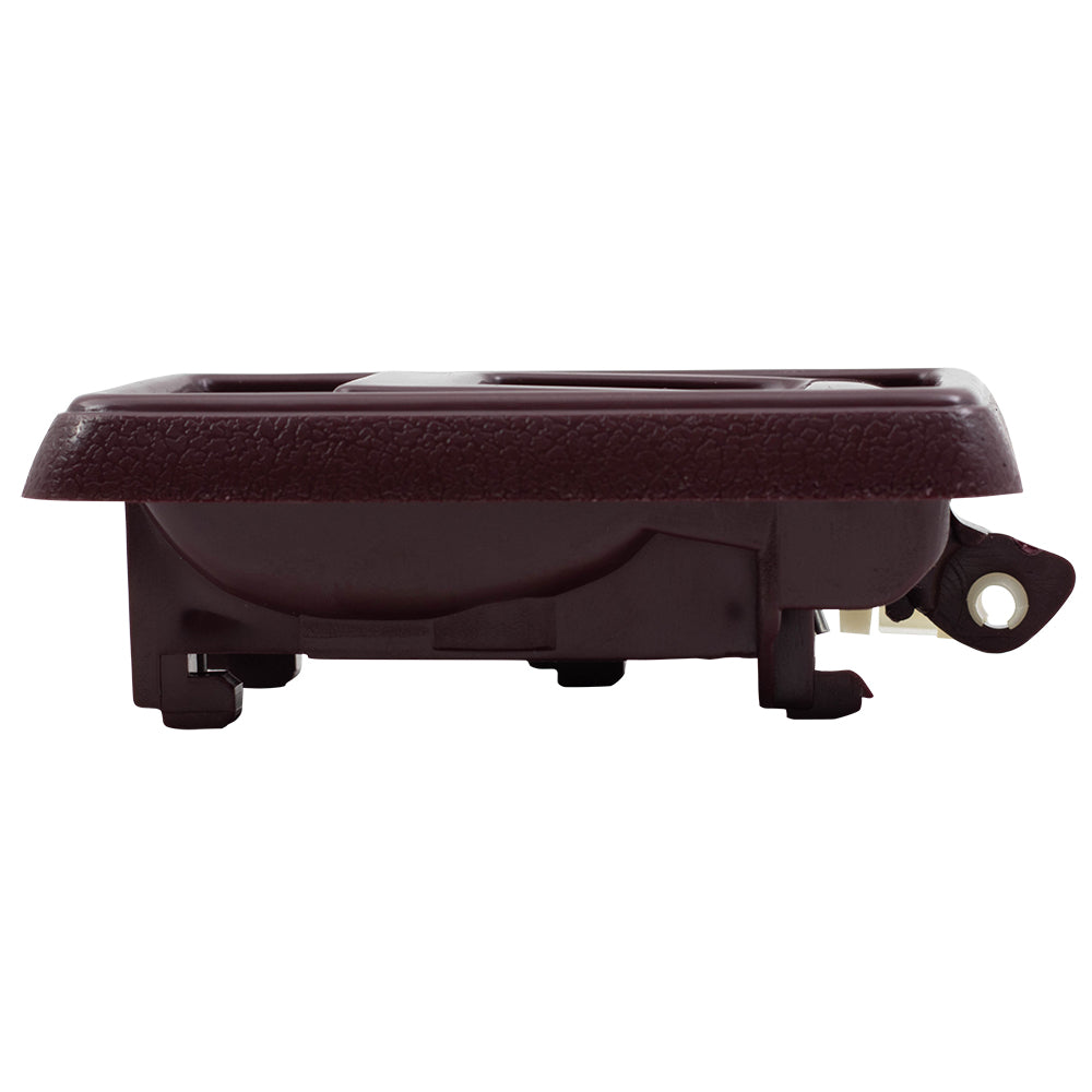 Brock Replacement Pair Set Inside Inner Red Door Handles Compatible with Prizm 4Runner Camry Corolla Tacoma Pickup Truck 692063202004 692053202004