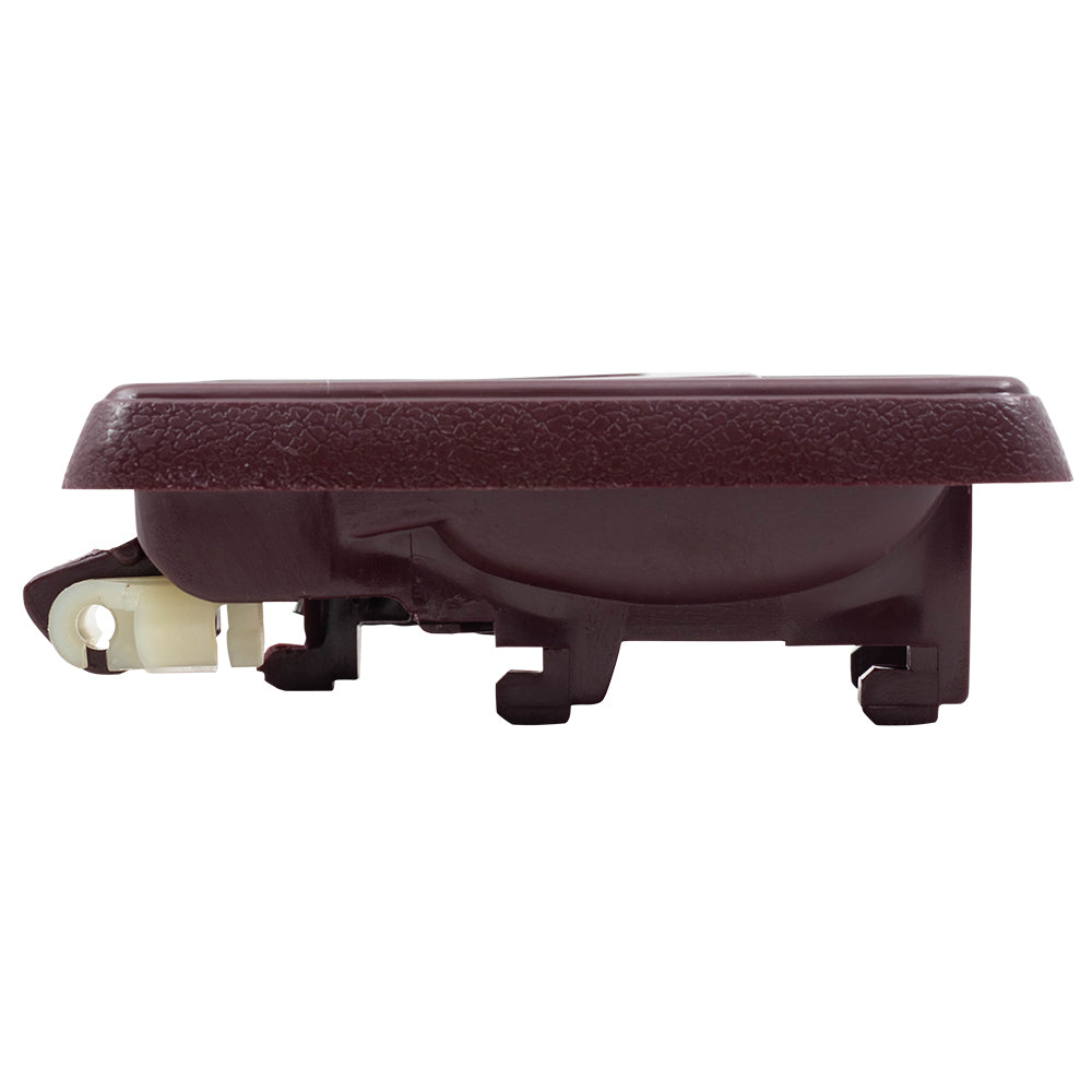 Brock Replacement Pair Set Inside Inner Red Door Handles Compatible with Prizm 4Runner Camry Corolla Tacoma Pickup Truck 692063202004 692053202004