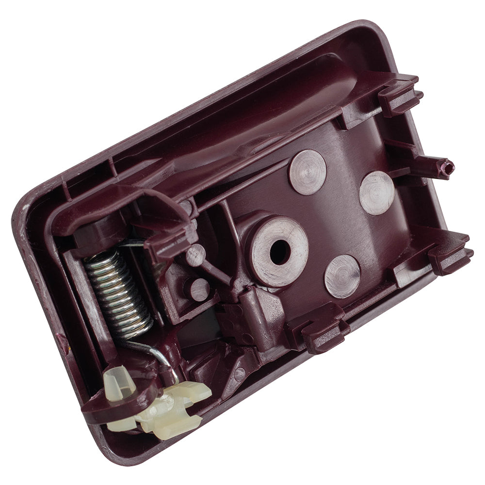 Brock Replacement Pair Set Inside Inner Red Door Handles Compatible with Prizm 4Runner Camry Corolla Tacoma Pickup Truck 692063202004 692053202004