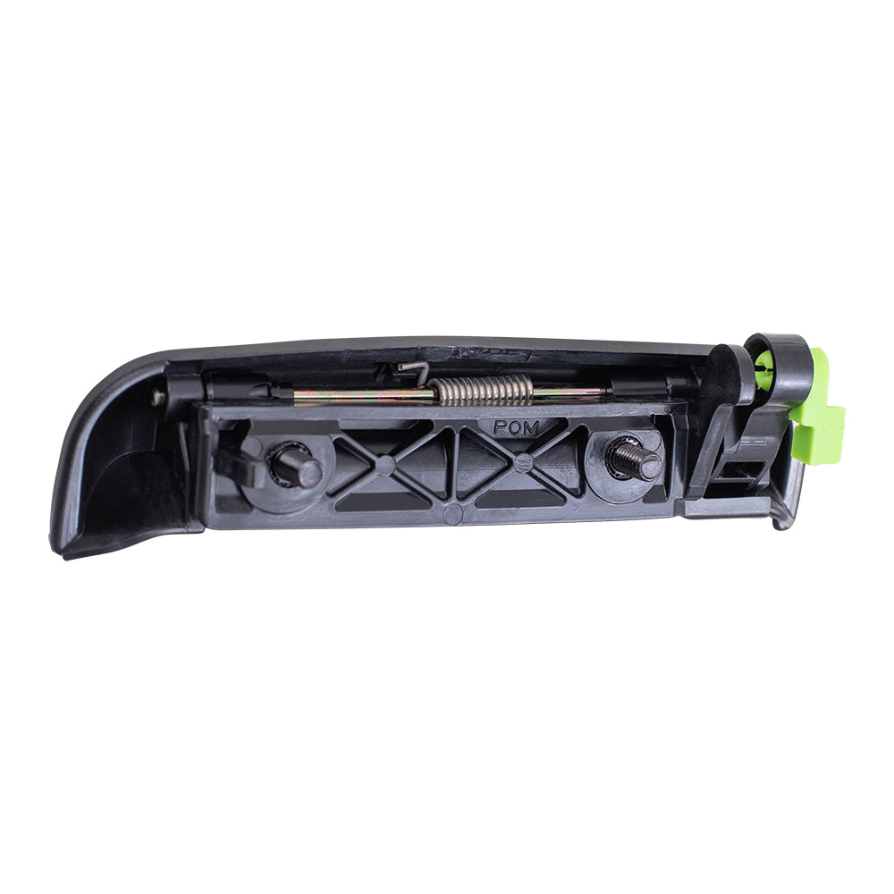 Brock Replacement Driver and Passenger Front Outside Outer Textured Door Handles Compatible with 6922016120 6921016120