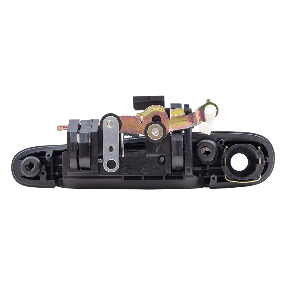 Brock Replacement Set Driver and Passenger Front Outside Outer Textured Door Handles Compatible with 1992-1995 Paseo 1991-1994 Tercel 6922016070 6921016070