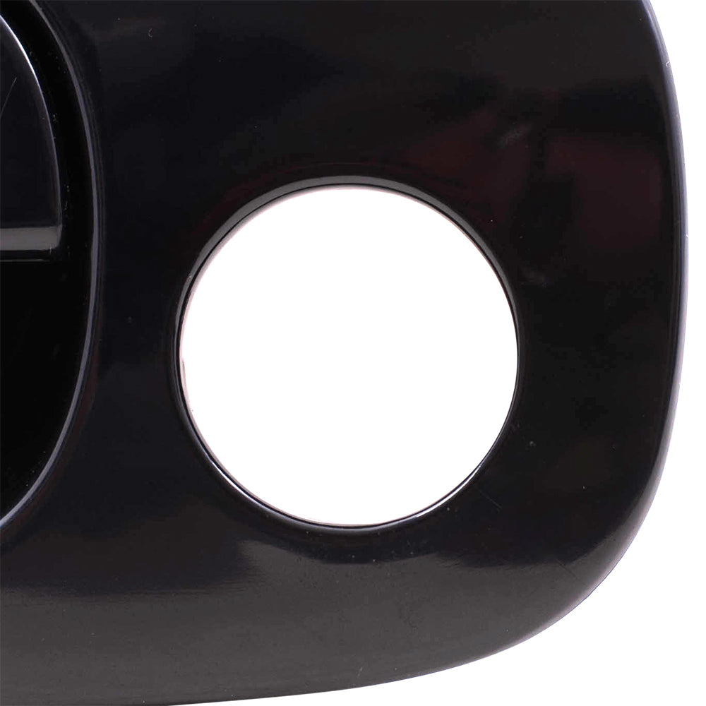Brock Replacement Front Driver Side Outside Door Handle Paint to Match Black Compatible with 1998-2002 Corolla 6922002030
