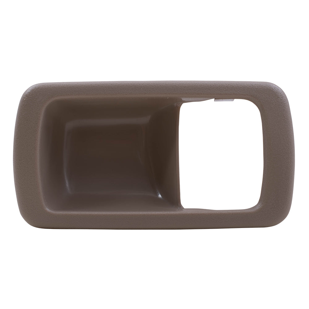 Fits 92-96 Toyota Camry Drivers Inside Interior Beige Door Handle Trim Bezel